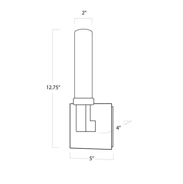 Montecito Outdoor Sconce Single